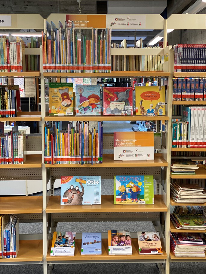 Mehrsprachige Bücherkiste des Kommunalen Integrationszentrums des Kreises Heinsberg!