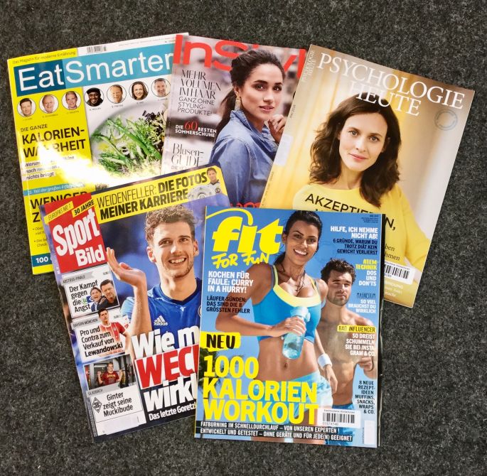 Fünf neue Zeitschriften!