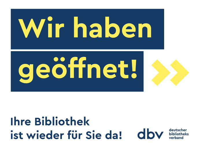 Die Stadtbücherei öffnet ab Dienstag, 09.03.2021 wieder!